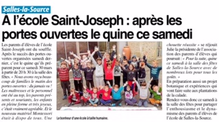 Salles-la-Source – Ecole Saint Joseph
