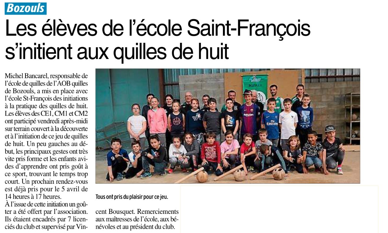 Bozouls – Ecole Saint François