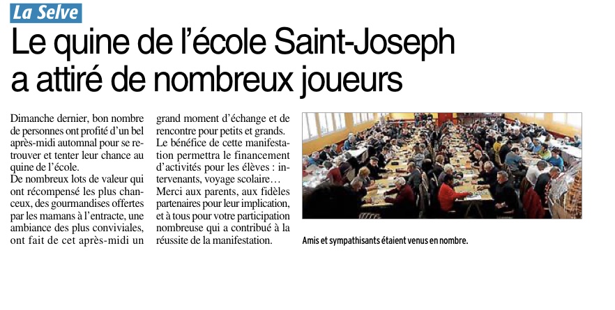 La Selve – Ecole Saint Joseph