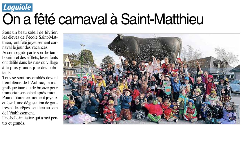 Laguiole – Ensemble scolaire Saint Matthieu