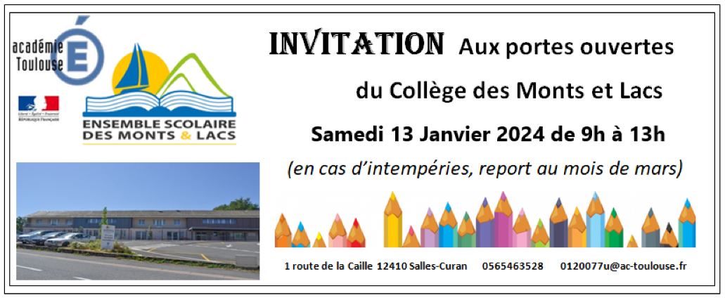2023-2024 - Salles-Curan - Collège des Monts-et-Lacs - Invitation aux PO 2024