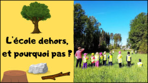 2023-2024 - Millau - Ecole St Martin - Classe dehors