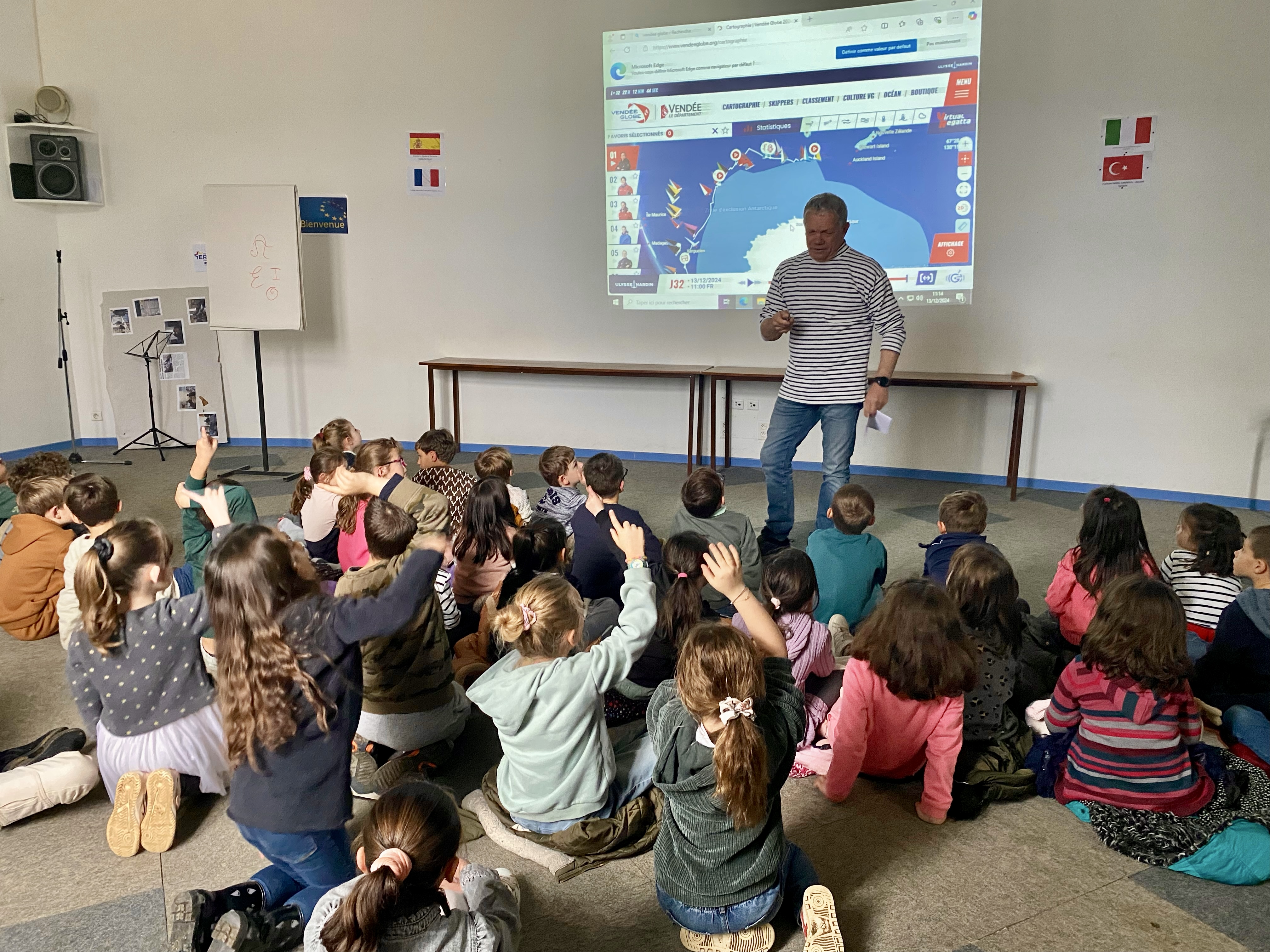 2024-2025 - Espalion - Ecole St Hilarian - Vendée Globe