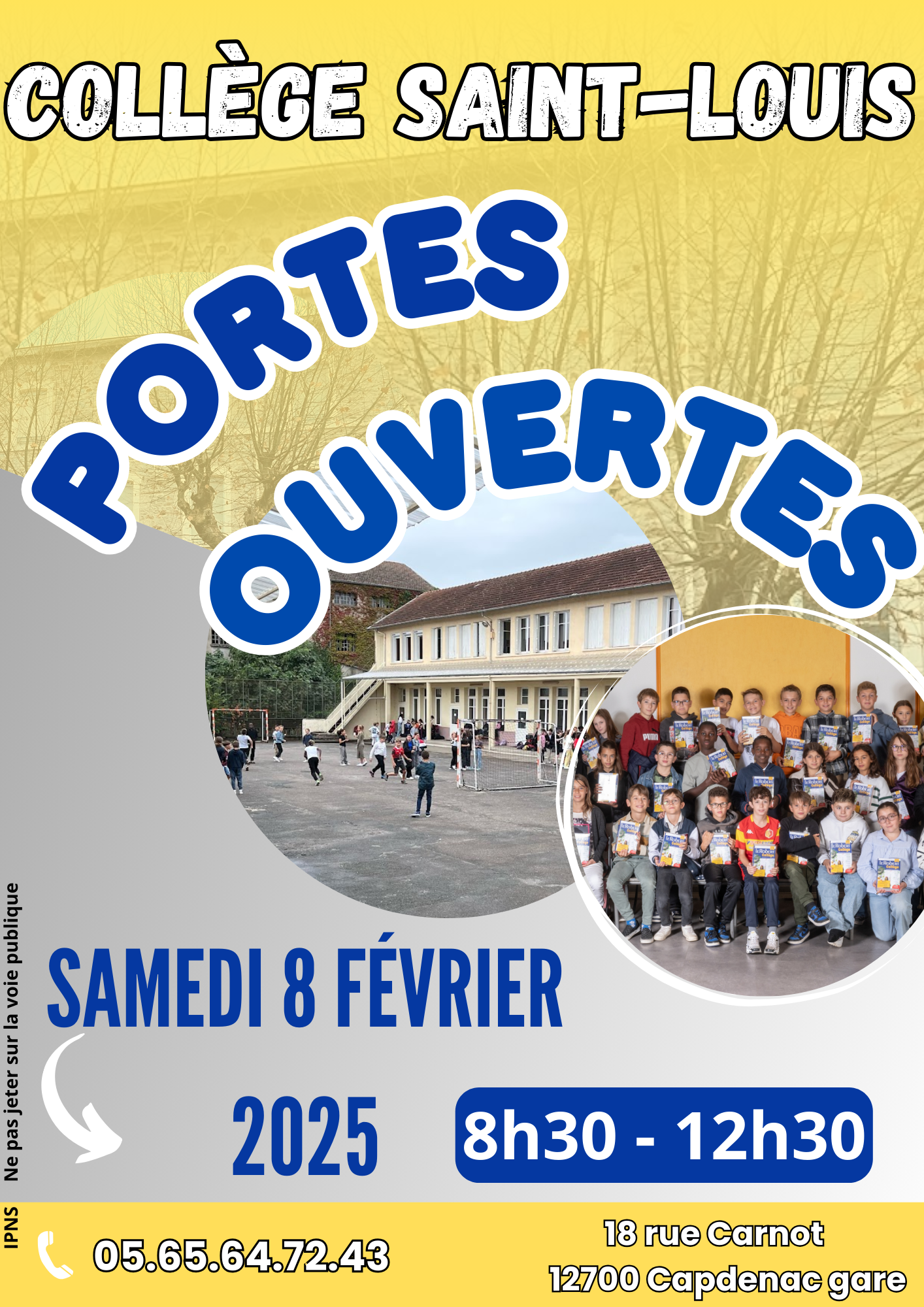 2024-2025 - Capdenac - St Louis - Affiche PO 08 02 2025